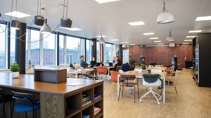 Drop-in area on the 4. floor.
