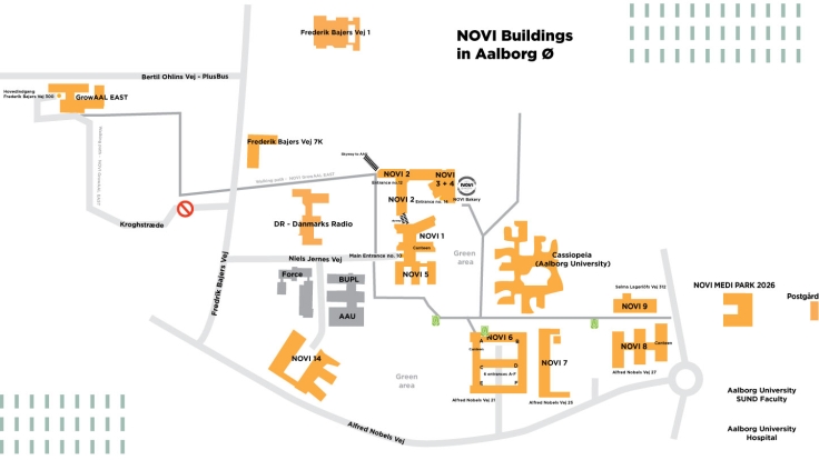 NOVI Map.